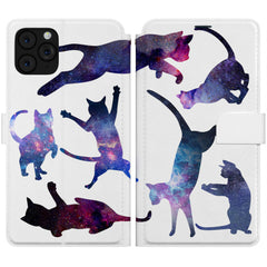 Lex Altern iPhone Wallet Case Galaxy Cats Wallet