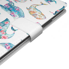 Lex Altern iPhone Wallet Case Floral Whales Wallet