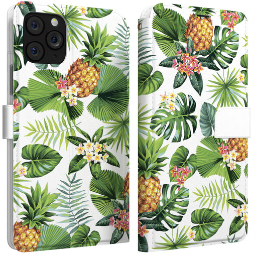 Lex Altern iPhone Wallet Case Exotic Pineapple Wallet