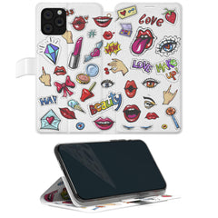 Lex Altern iPhone Wallet Case Glam Pattern Wallet