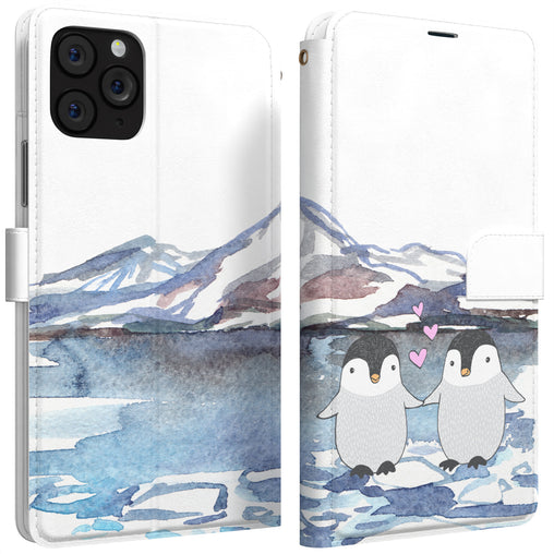 Lex Altern iPhone Wallet Case Arctic Penguins Wallet