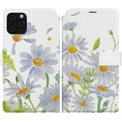 Lex Altern iPhone Wallet Case Watercolor Daisies Wallet