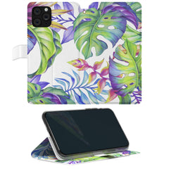 Lex Altern iPhone Wallet Case Hawaiian Leaves Wallet