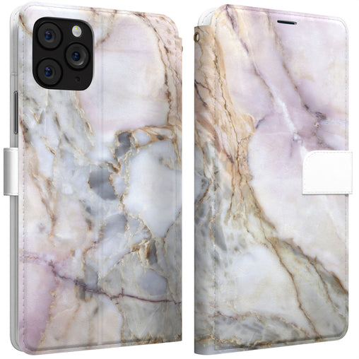 Lex Altern iPhone Wallet Case Natural Marble Wallet