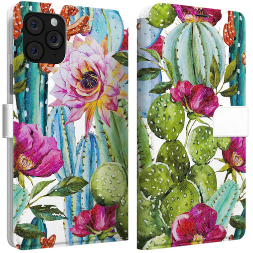 Lex Altern iPhone Wallet Case Cactus Bloom Wallet
