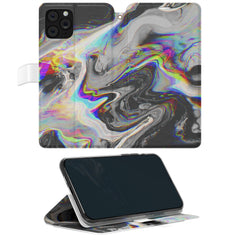 Lex Altern iPhone Wallet Case Glitch Art Wallet