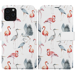 Lex Altern iPhone Wallet Case Birds Pattern Wallet