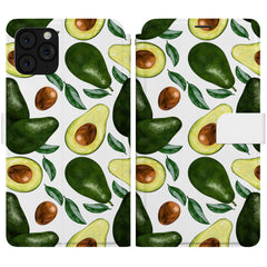 Lex Altern iPhone Wallet Case Green Avocados Wallet