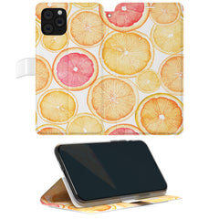 Lex Altern iPhone Wallet Case Citrus Slices Wallet
