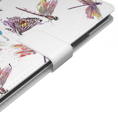 Lex Altern iPhone Wallet Case Dragonfly Pattern Wallet