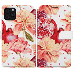Lex Altern iPhone Wallet Case Pomegranate Bloom Wallet