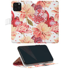 Lex Altern iPhone Wallet Case Pomegranate Bloom Wallet