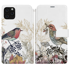 Lex Altern iPhone Wallet Case Spring Birds Wallet