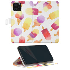Lex Altern iPhone Wallet Case Ice-Cream Pattern Wallet