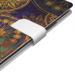 Lex Altern iPhone Wallet Case Golden Mandalas Wallet