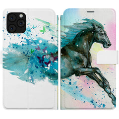 Lex Altern iPhone Wallet Case Horse Watercolor Wallet