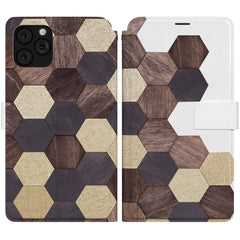 Lex Altern iPhone Wallet Case Wood Mosaic Wallet