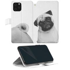 Lex Altern iPhone Wallet Case Adorable Pug Wallet