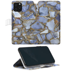 Lex Altern iPhone Wallet Case Seashell Mosaic Wallet