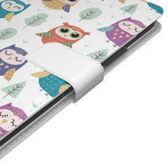 Lex Altern iPhone Wallet Case Colorful Owls  Wallet