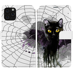 Lex Altern iPhone Wallet Case Bat Cat Wallet
