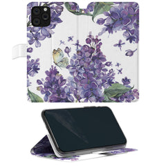 Lex Altern iPhone Wallet Case Lilac Blossom Wallet