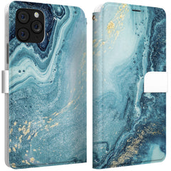 Lex Altern iPhone Wallet Case Abstract Ocean Wallet
