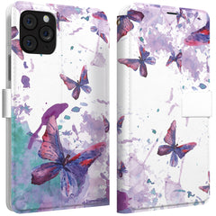 Lex Altern iPhone Wallet Case Butterfly Watercolor Wallet