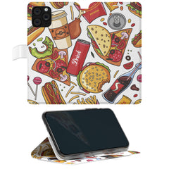 Lex Altern iPhone Wallet Case Unhealthy Food Wallet