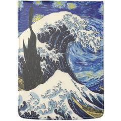 Lex Altern Laptop Sleeve The Great Wave Starry Night