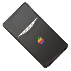 Lex Altern Laptop Sleeve Old Apple Logo Black