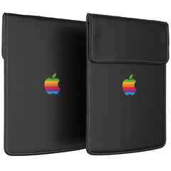 Lex Altern Laptop Sleeve Old Apple Logo Black