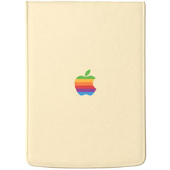Lex Altern Laptop Sleeve Old Apple Logo White