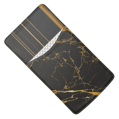 Lex Altern Laptop Sleeve Golden Black Marble