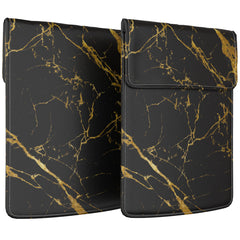 Lex Altern Laptop Sleeve Golden Black Marble