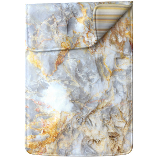 Lex Altern Laptop Sleeve Golden Marble